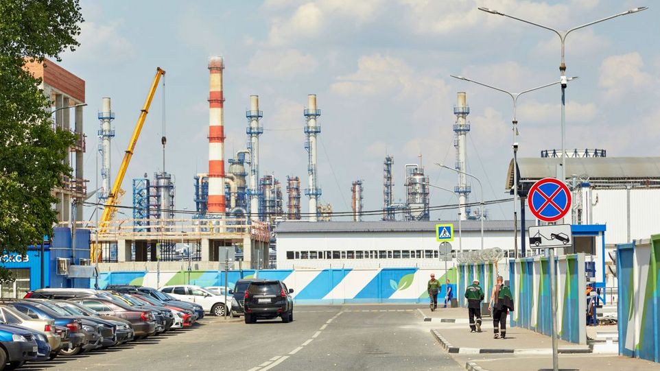 Raffinerie in Russland Raffinerie