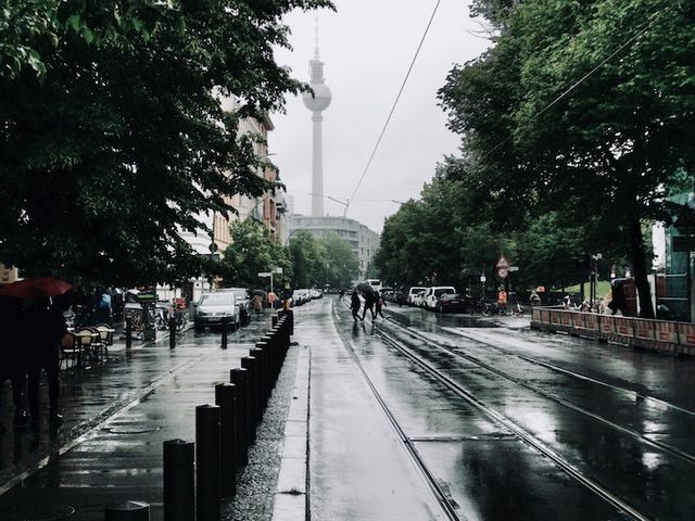 Berlin bei Regen