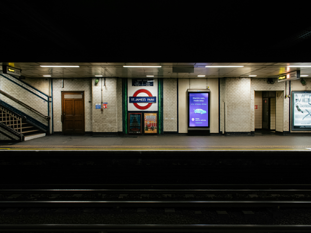 U-Bahn-Station in London