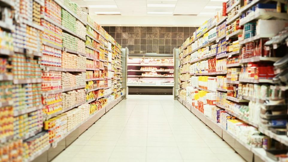 Supermarktregale