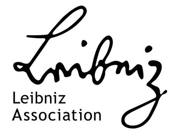 Black logo of the Leibniz Association