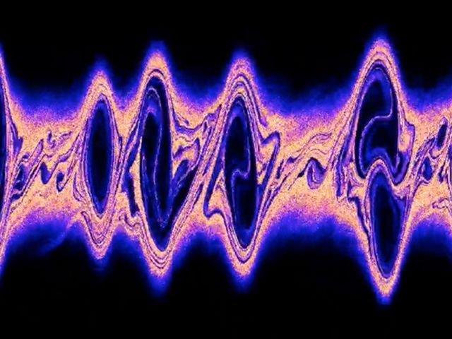 Simulation of cosmic rays counter-streaming against a background plasma and exciting a plasma instability. Simulation of cosmic rays