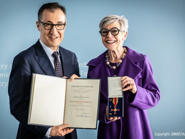 Sabine Brünger-Weilandt mit Cem Özdemir