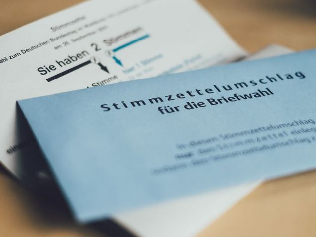 Briefwahl-Unterlagen