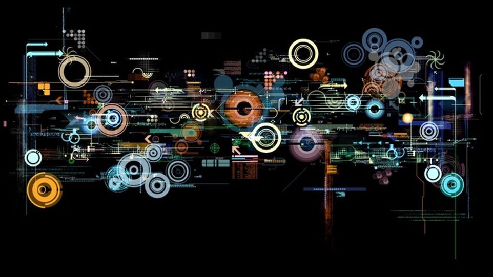 Keyvisual New Data Spaces for the Social Sciences Aus Kreisen zusammengesetztes Keyvisual des Programms