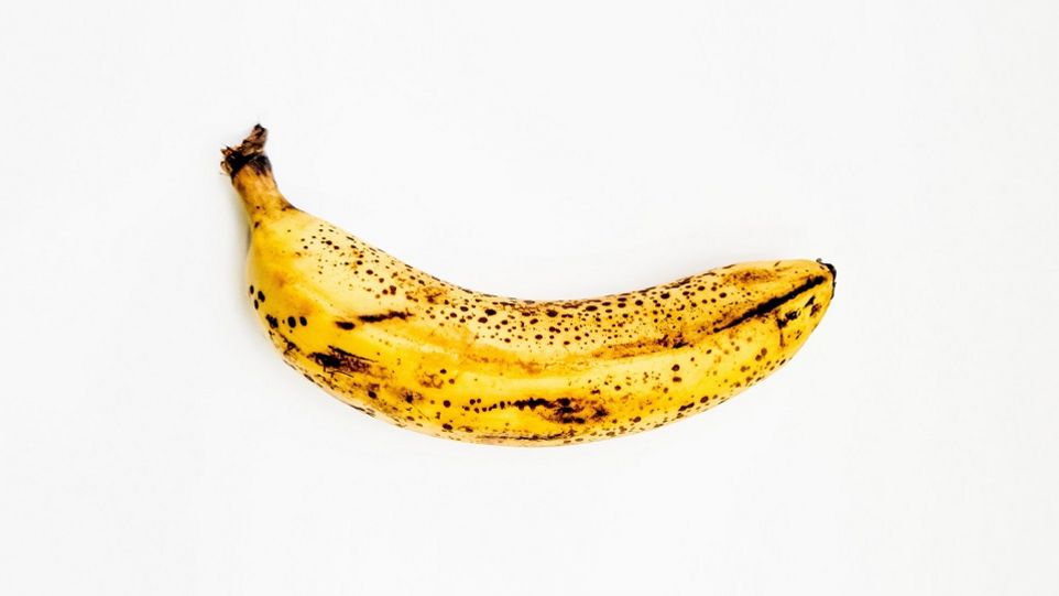 eine reife Banane