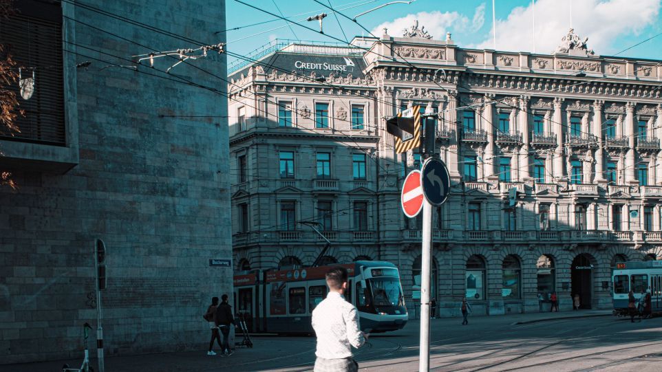 Bankenhaus Credit Suisse in Zürich