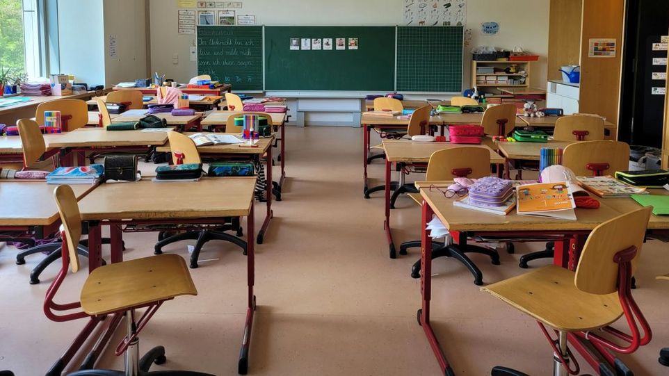 Leeres Klassenzimmer