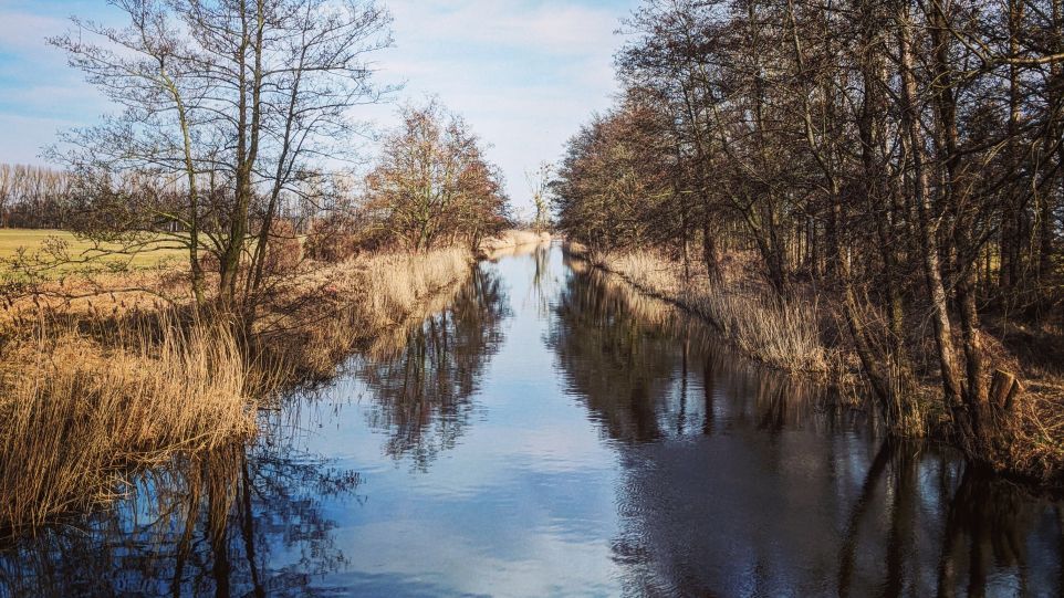 Fluss in Brandenburg Kleiner Fluss