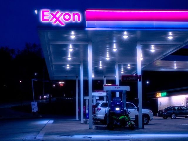 Exxon-Tankstelle