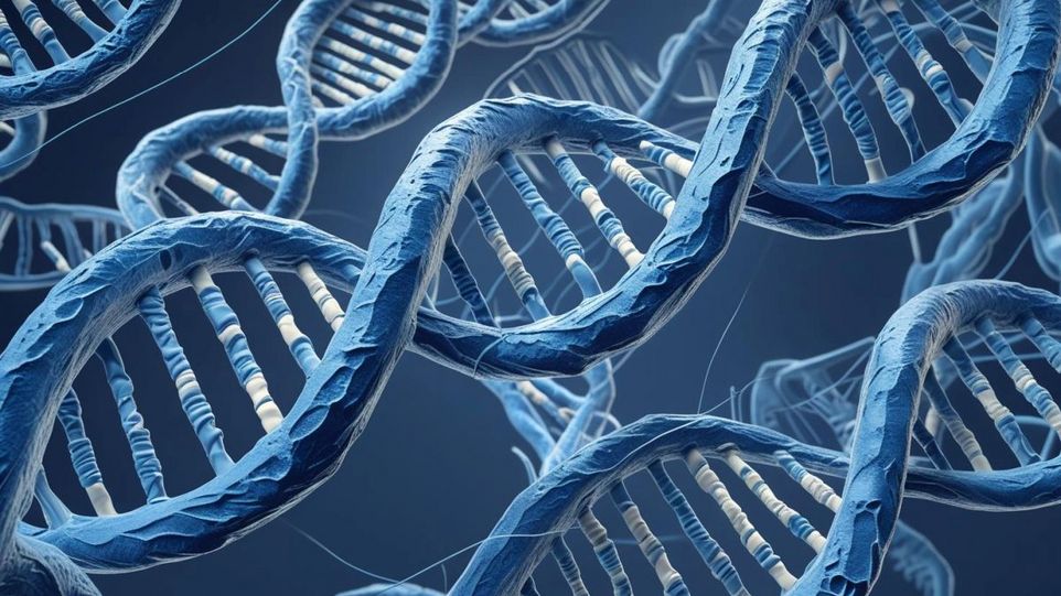 Grafik einer DNA Doppelhelix