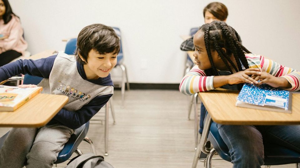 Schüler im Klassenzimmer