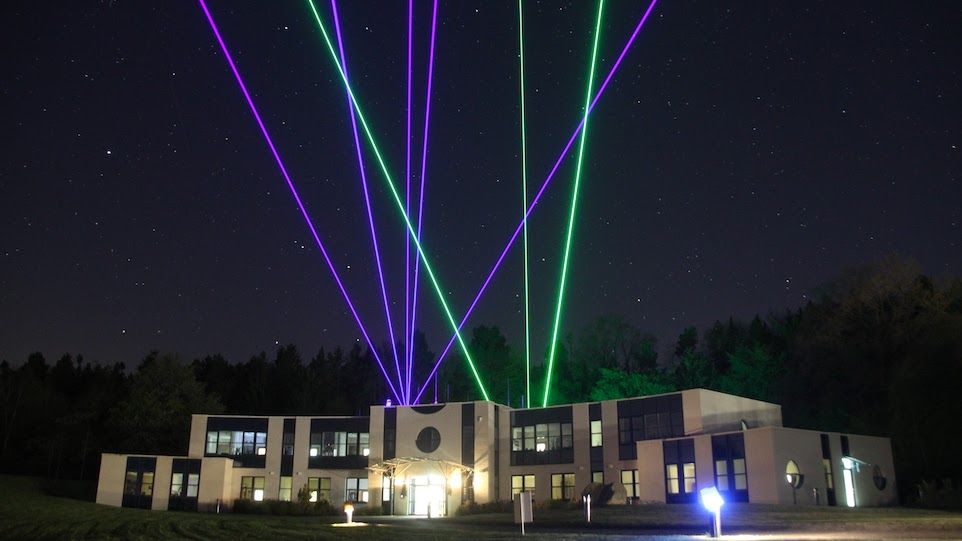 New lasers light up the sky above Kühlungsborn