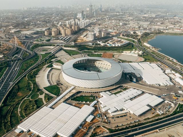 Stadium in Baku