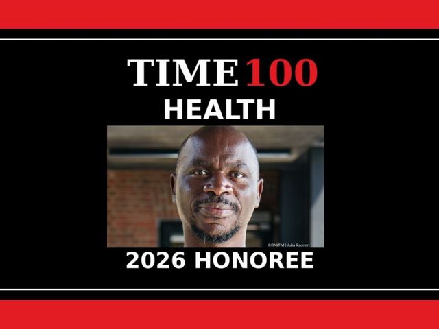 Ghyslain Mombo-Ngoma auf dem Cover der TIME