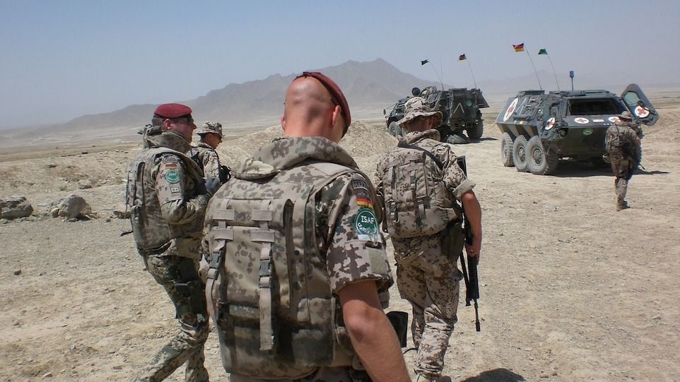 Deutsche ISAF-Soldaten in Afghanistan