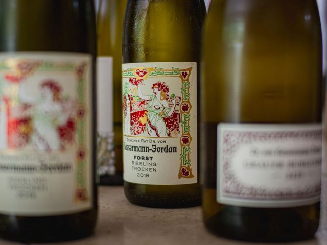 Riesling-Flaschen