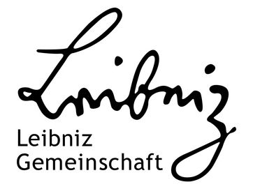 Schwarzes Logo der Leibniz-Gemeinschaft